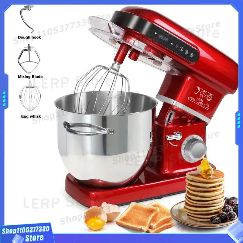 Kitchen Robot Baking - 2200W Hochleistungs-Teigknetmaschine 10L Große Kapazität Küchenroboter