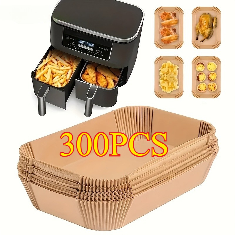 Kitchen Baking Store - Einweg-Luftfritteusen-Papier, antihaftbeschichtet, für Küche, Backen, Airfryer-Matte,