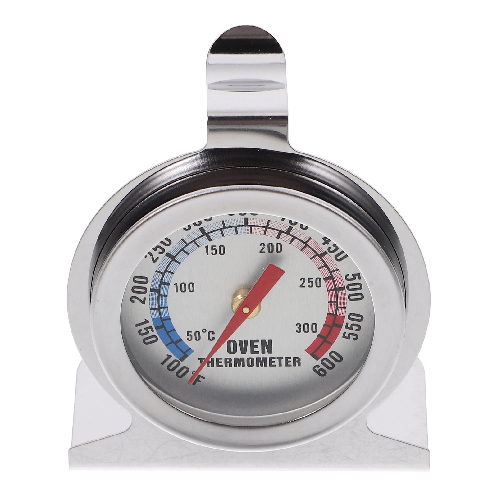 Kitchen And Baking Tools - Edelstahl-Ofenthermometer, genaue Temperaturanzeige, sofort ablesbares Küchenthermometer,