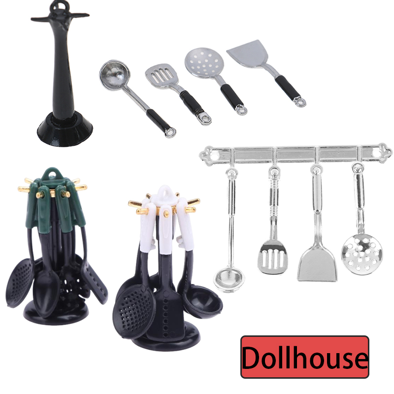 Kitchen Utensils - Puppenhaus Miniatur Zubehör Mini Schaufel Suppe