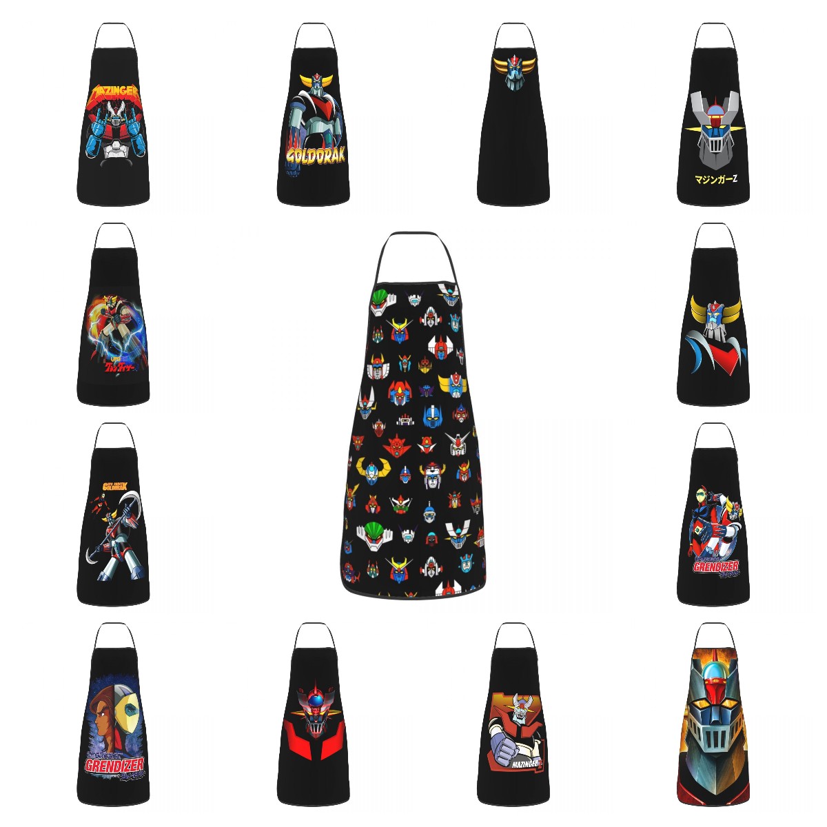 Kitchen Robot Baking - Ufo Robot Logo Lustige Schürze Männer