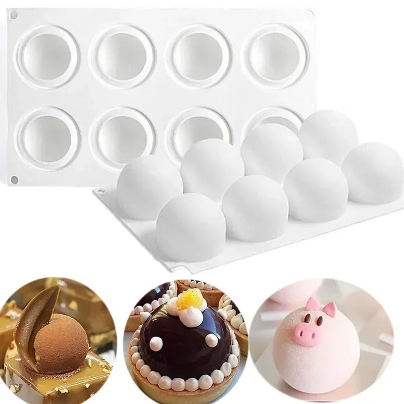 Kitchen Baking Store - 3D Kugel Silikon Form Für Mousse