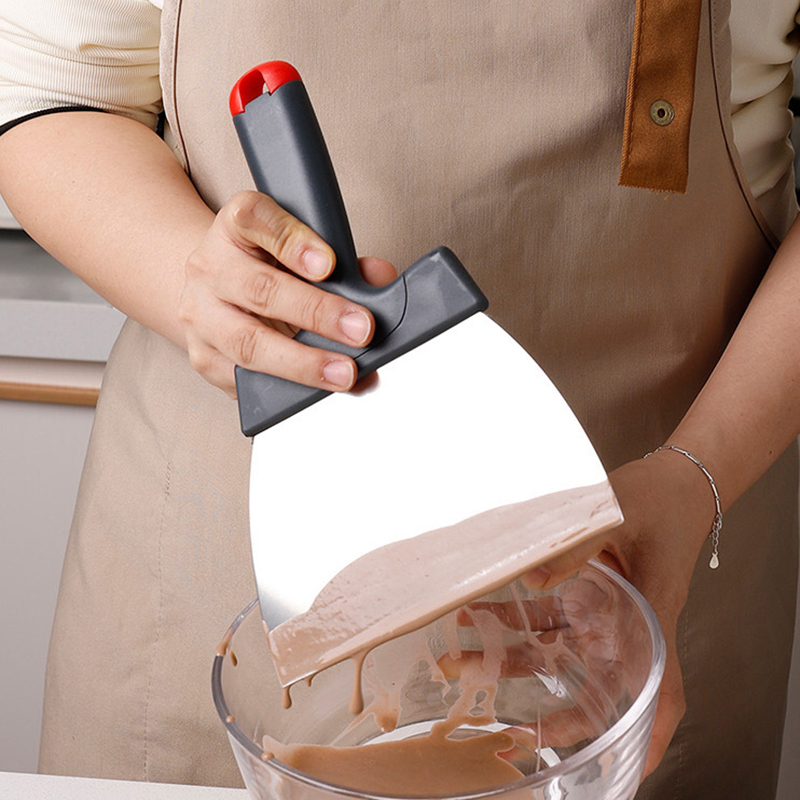 Kitchen Baking Store - Edelstahl Teig Schaber Beschichtung Spachtel Für