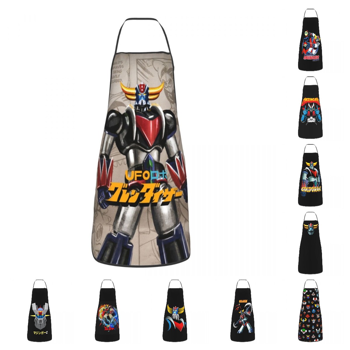 Kitchen Robot Baking - Unisex Grendizer Anime Küche Koch Kochen