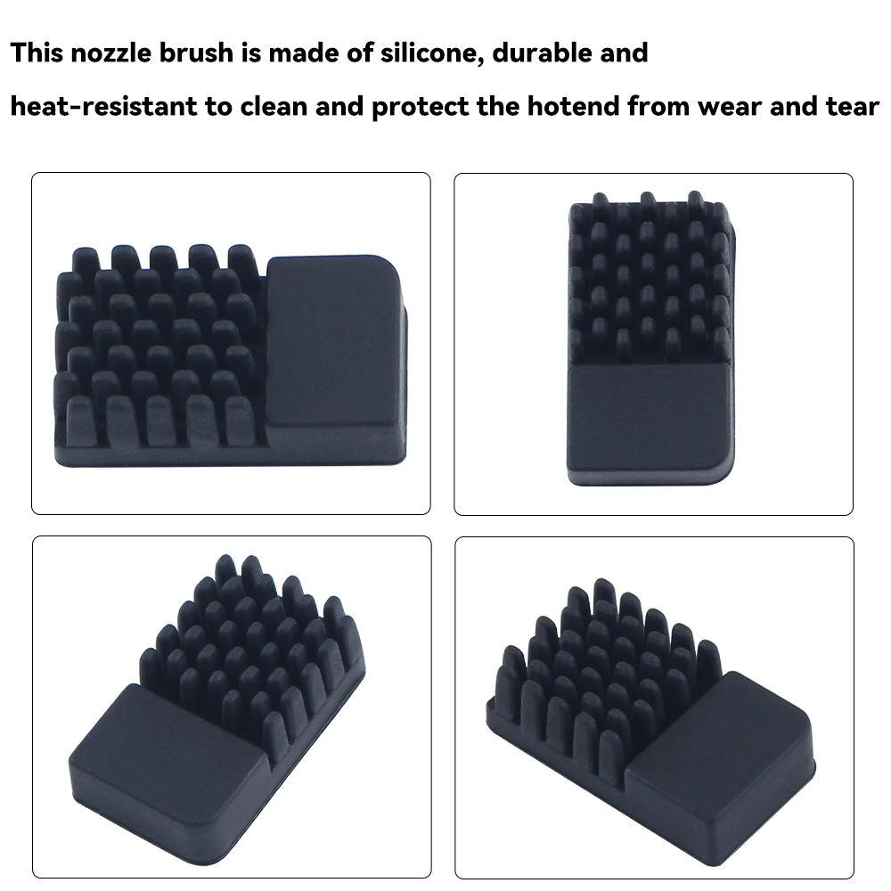 Pastry Brush Silicone - Toaiot Wischer Silikon-Düsebürste Hotbed montierte Schrubber