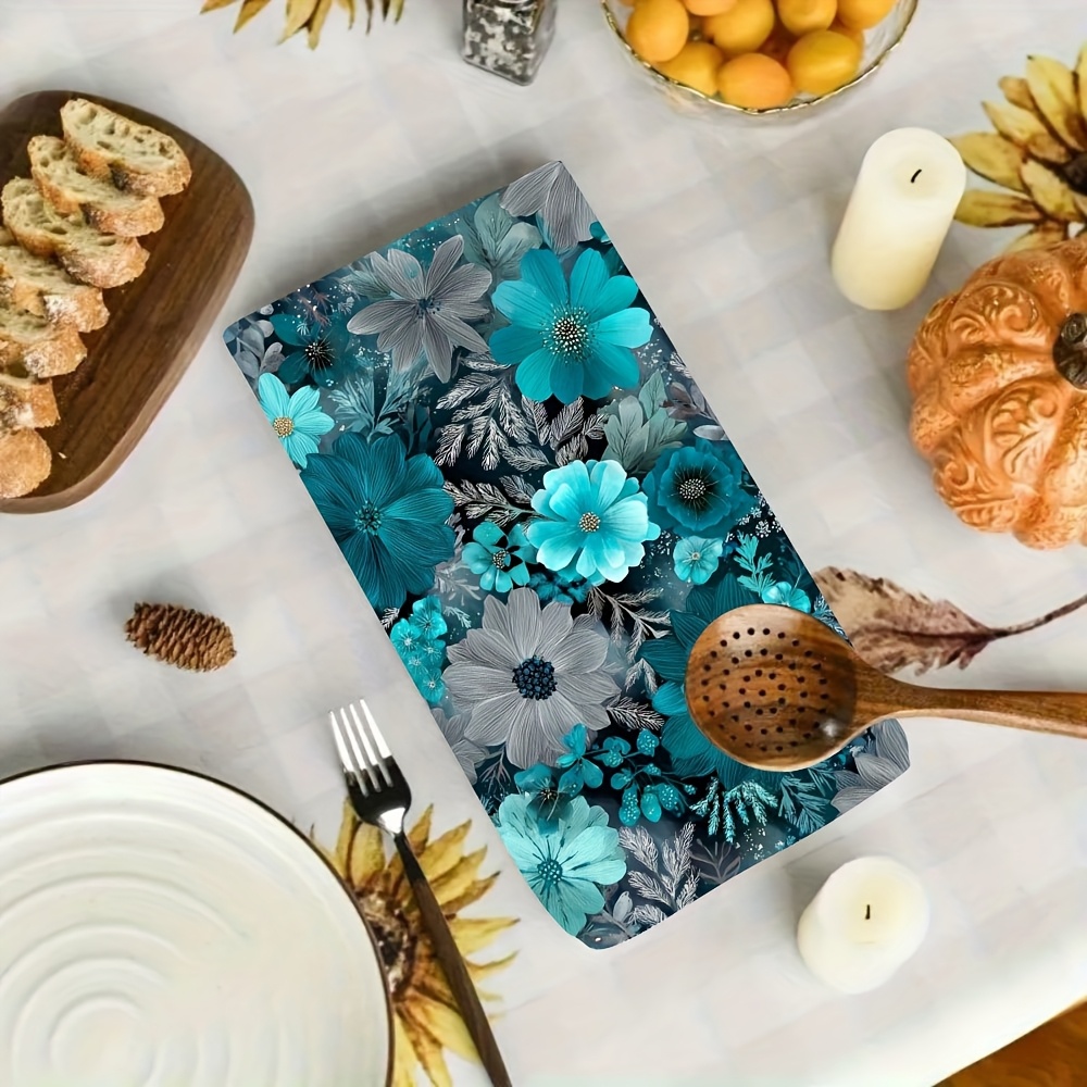 2 Stück, blaue Küchentücher mi – Kitchen Baking Cloth Bewertung und Preis