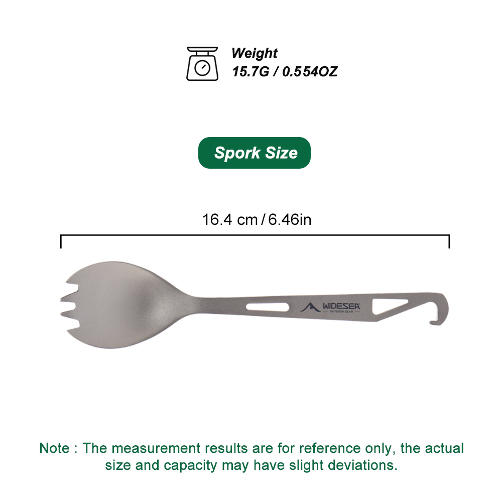 Widesea Camping-Kochset, Spork – Kitchen Baking Store Bewertung und Preis