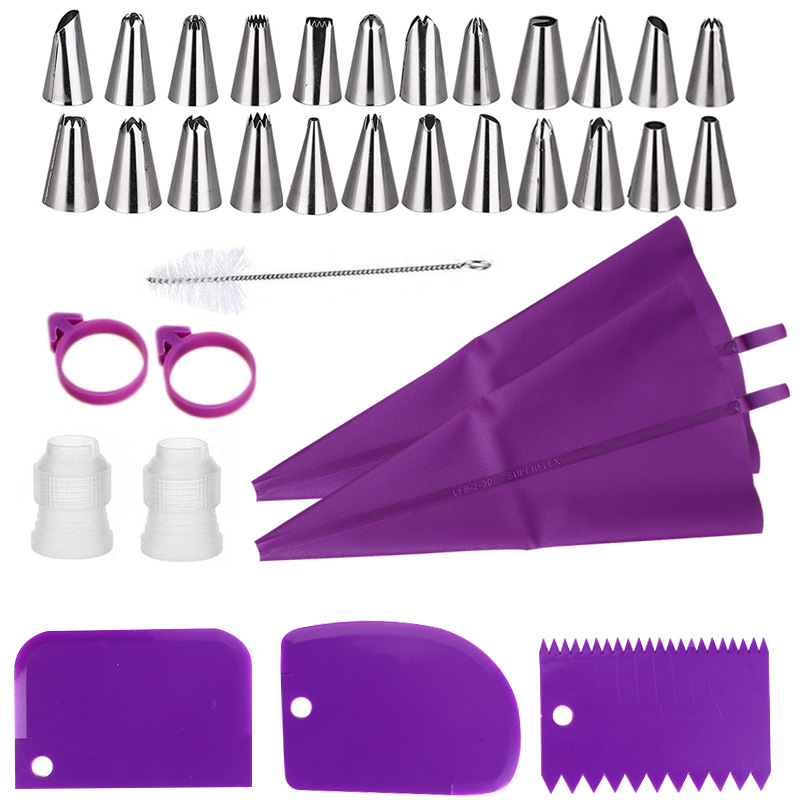 Edelstahl-Spritztüllen-Set mit – Kitchen Baking Store Bewertung und Preis
