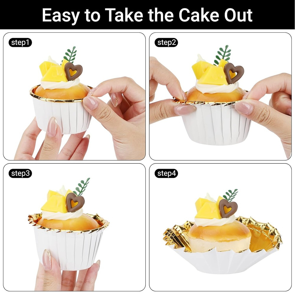 50 Stück Muffins Tasse Papier  – Kitchen Baking Paper Bewertung und Preis