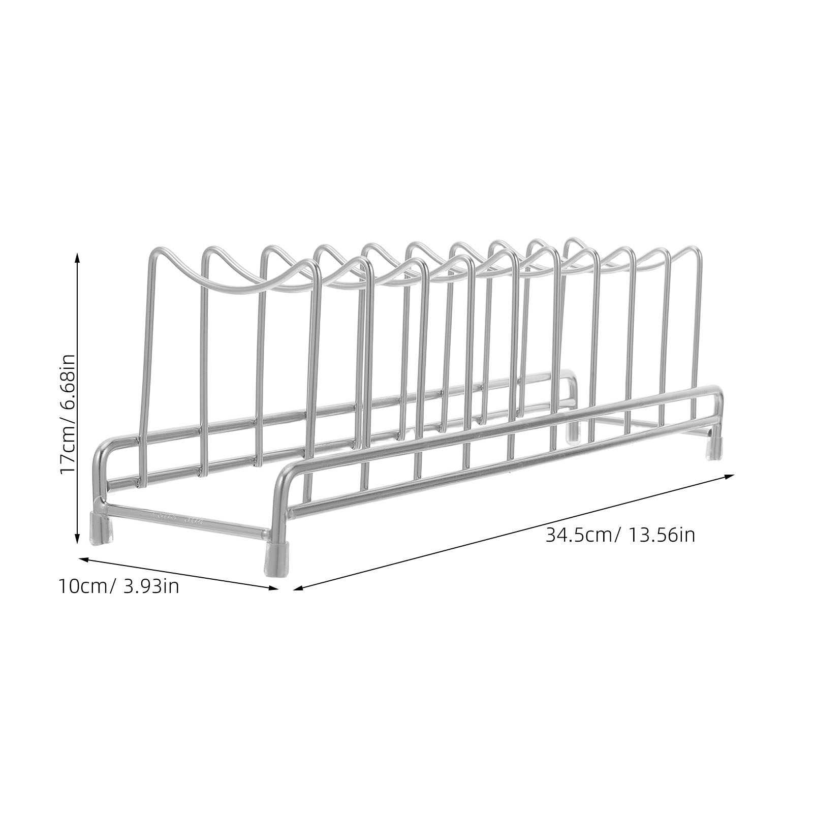 Edelstahl 9-Fach Topfdeckel-Or – Kitchen Cabinet Baking Sheet Organizer Bewertung und Preis