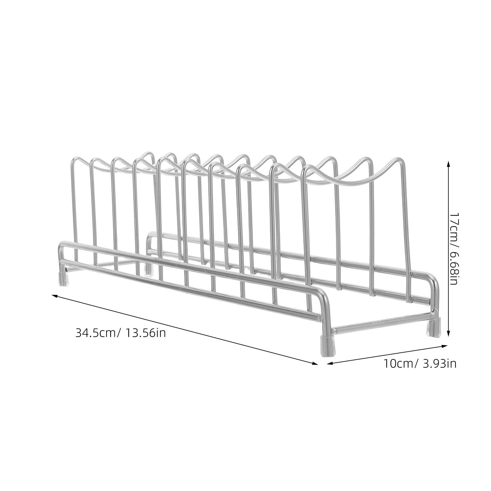 Edelstahl 9-Fach Topfdeckel-Or – Kitchen Cabinet Baking Sheet Organizer Bewertung und Preis