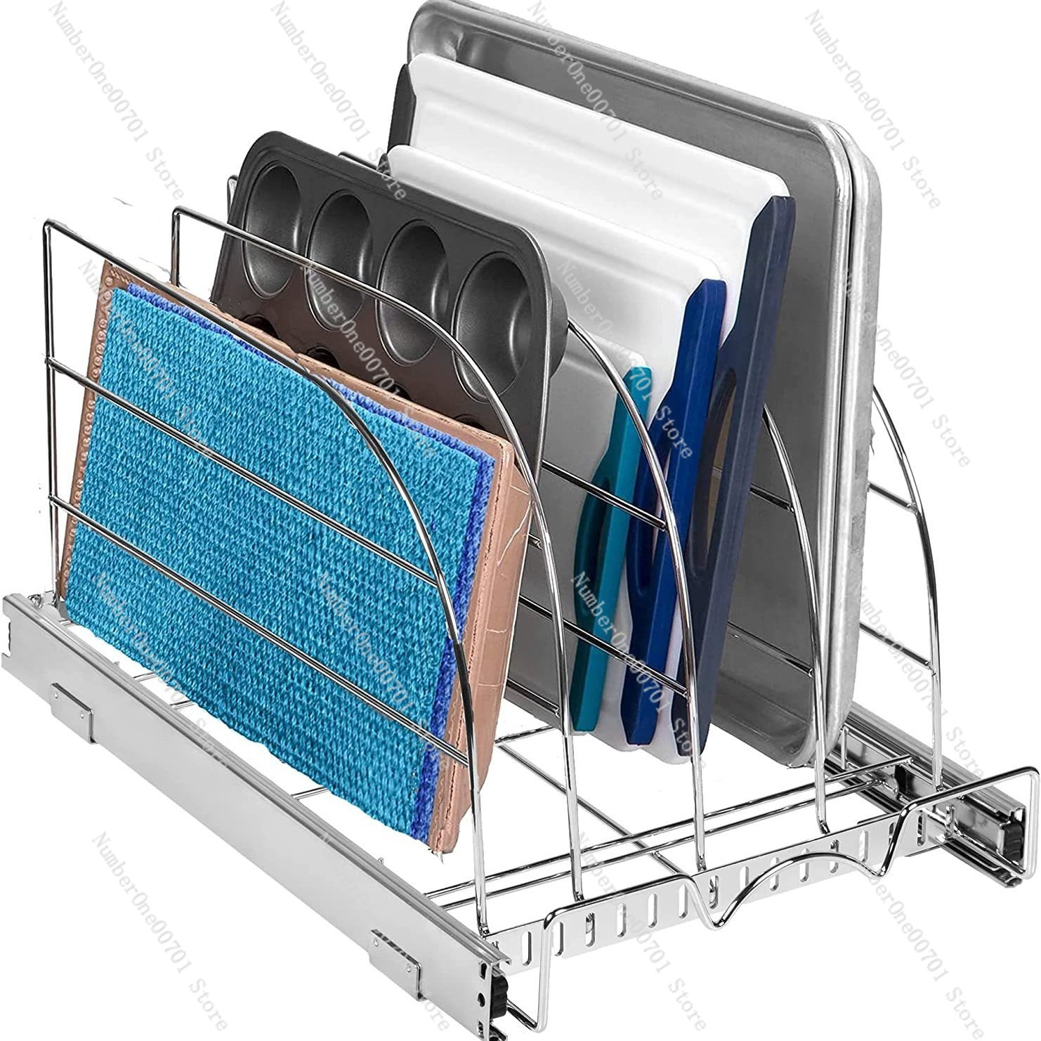 Ausziehbarer Küchenschrank-Org – Kitchen Cabinet Baking Sheet Organizer Bewertung und Preis