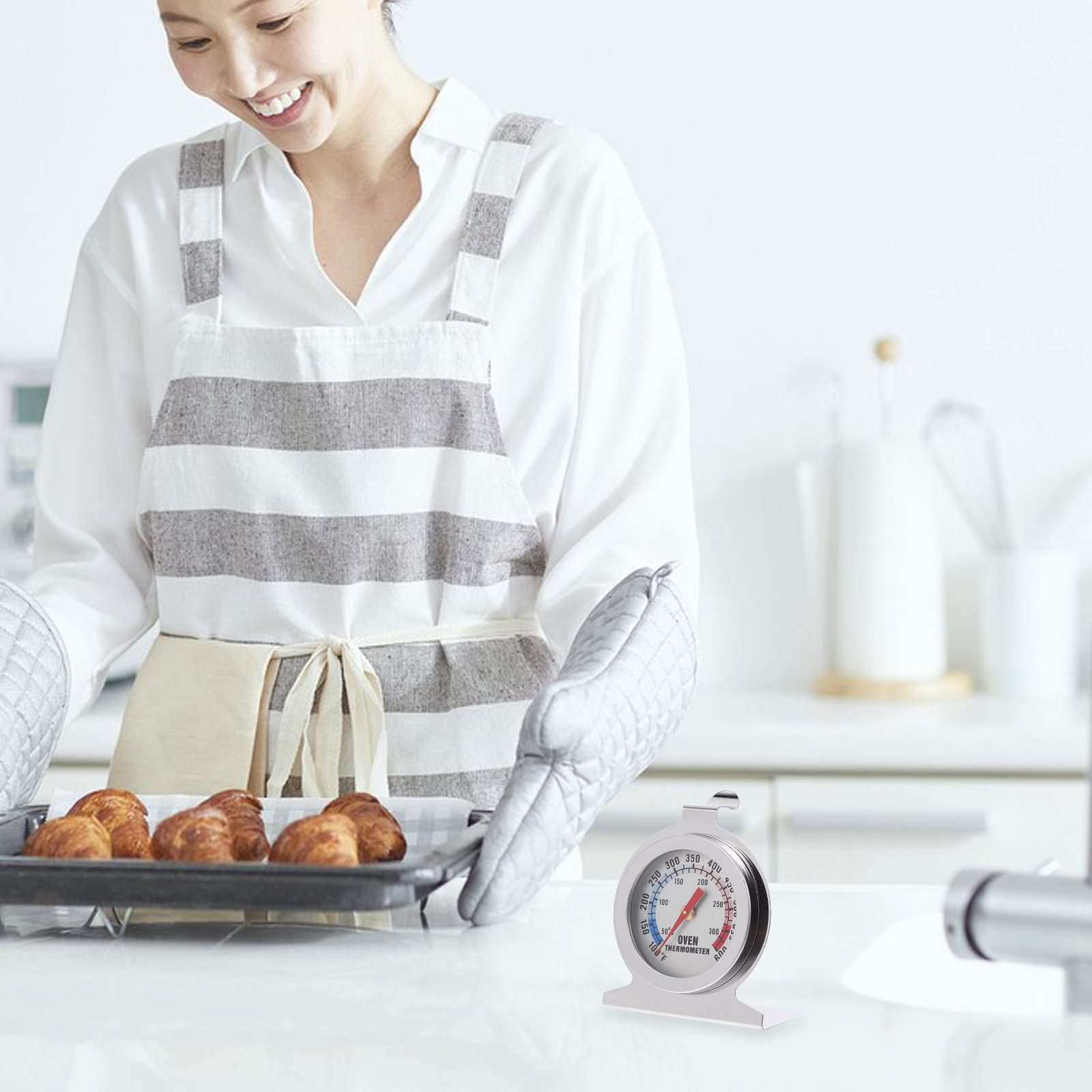 Edelstahl-Ofenthermometer, gen – Kitchen And Baking Tools Bewertung und Preis