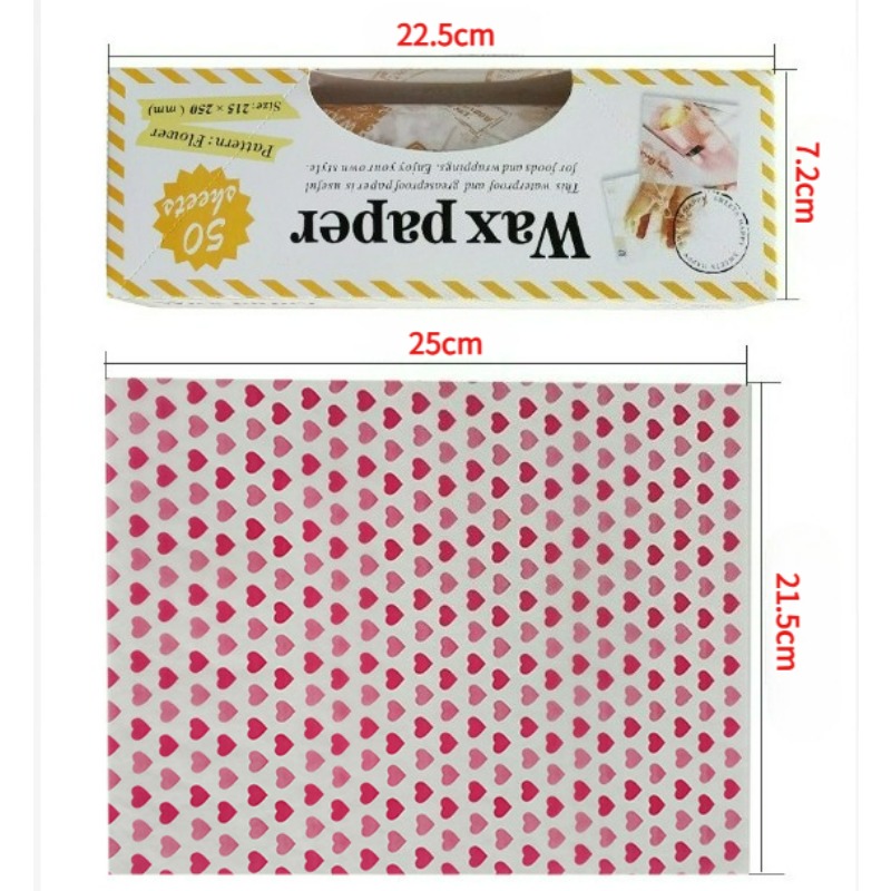 50 Stück Lebensmittelechtes Fe – Kitchen Baking Paper Bewertung und Preis