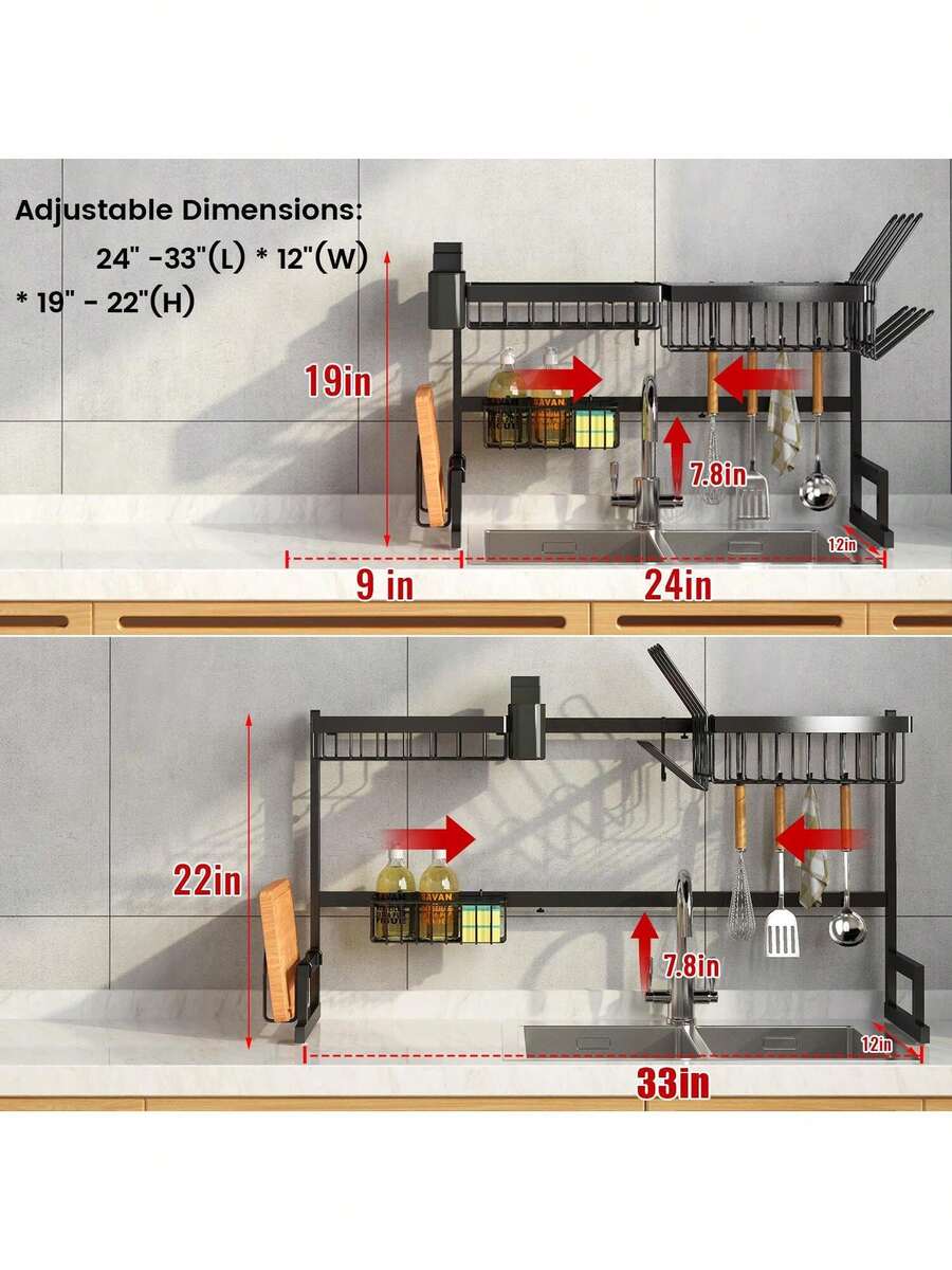 Geschirrtrockner-Regal mit 2 E – Kitchen Utensils Bewertung und Preis