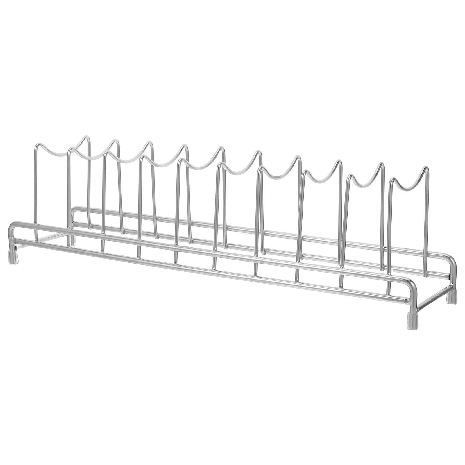 9-teiliger Edelstahl Topfdecke – Kitchen Cabinet Baking Sheet Organizer Bewertung und Preis