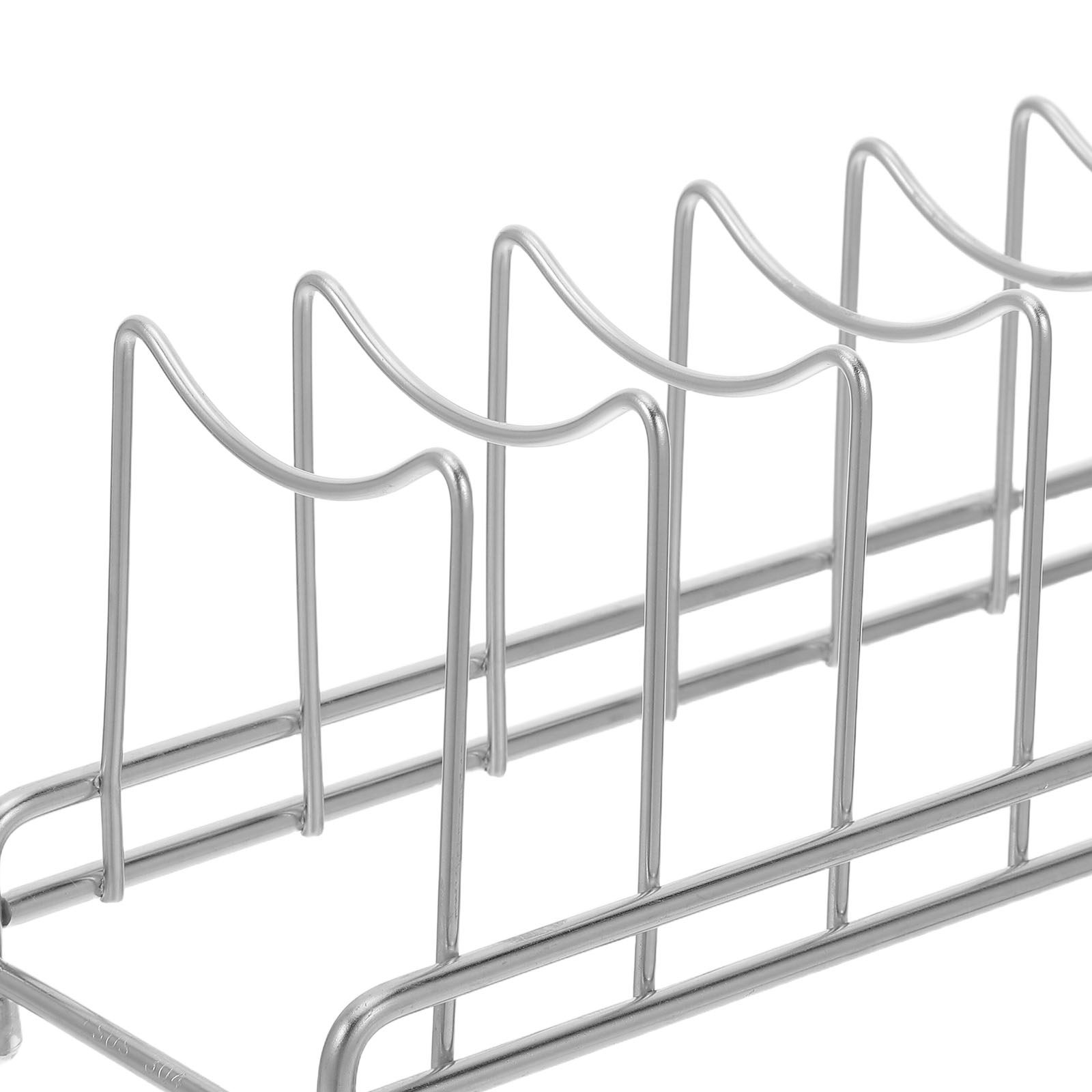 9-teiliger Edelstahl Topfdecke – Kitchen Cabinet Baking Sheet Organizer Bewertung und Preis