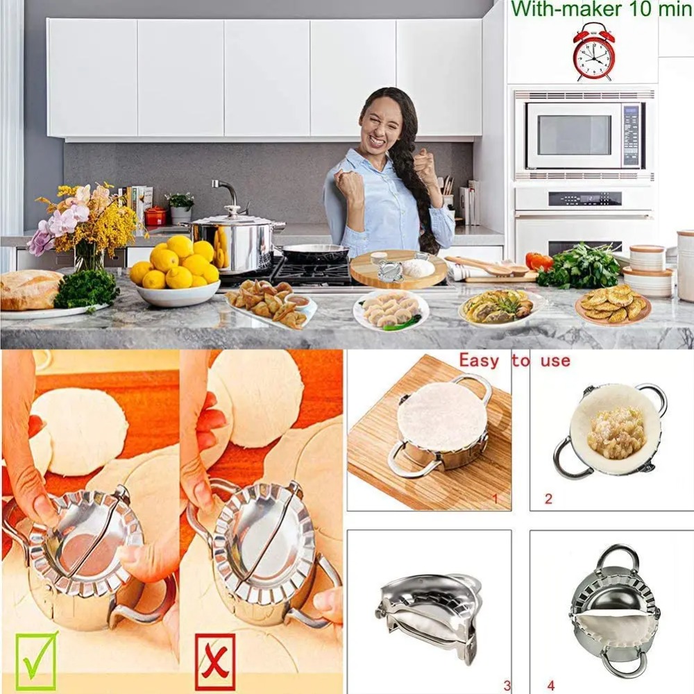 Edelstahl Knödel Maker Knödel  – Kitchen Baking Store Bewertung und Preis
