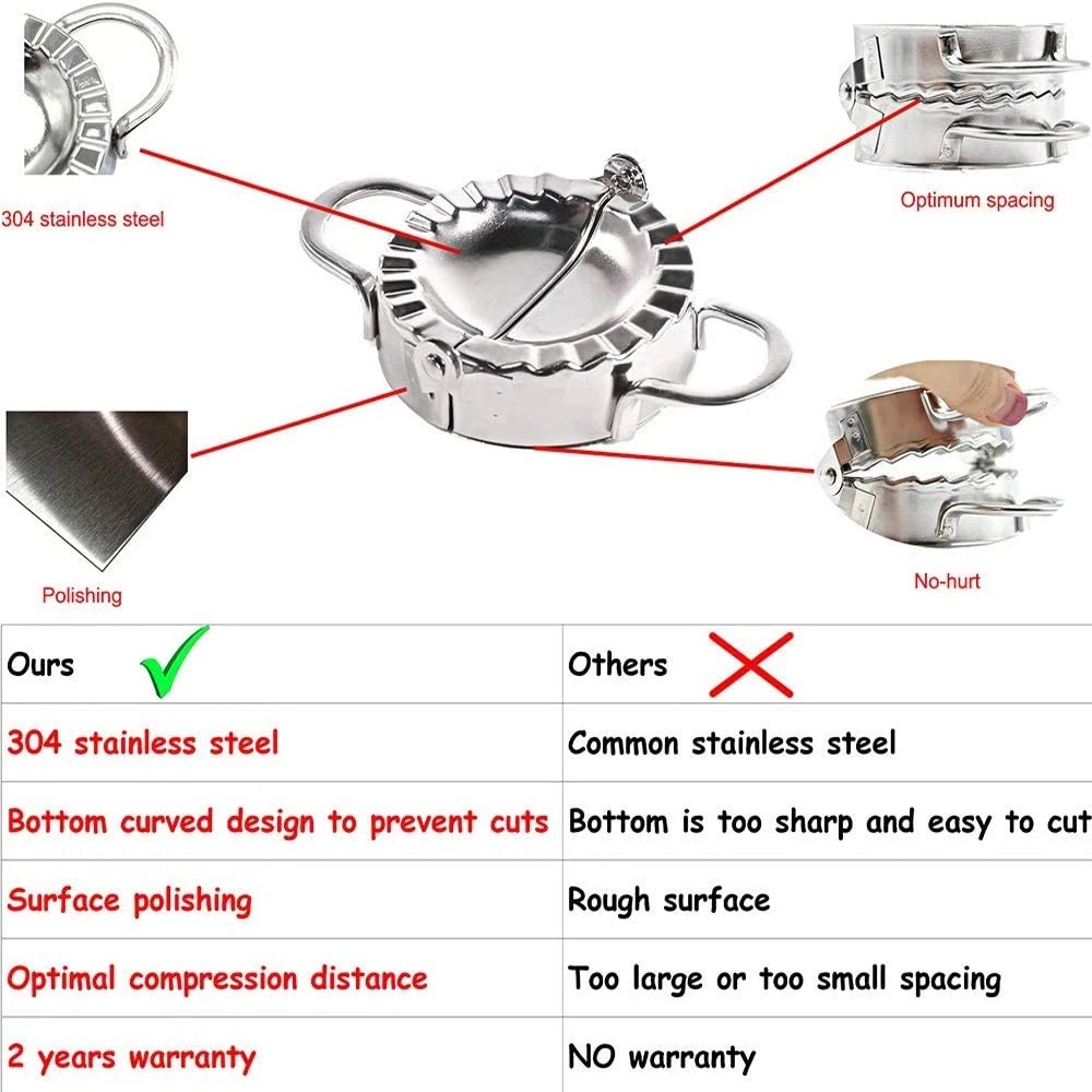 Edelstahl Knödel Maker Knödel  – Kitchen Baking Store Bewertung und Preis