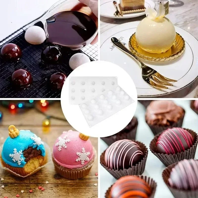3D Kugel Silikon Form Für Mous – Kitchen Baking Store Bewertung und Preis