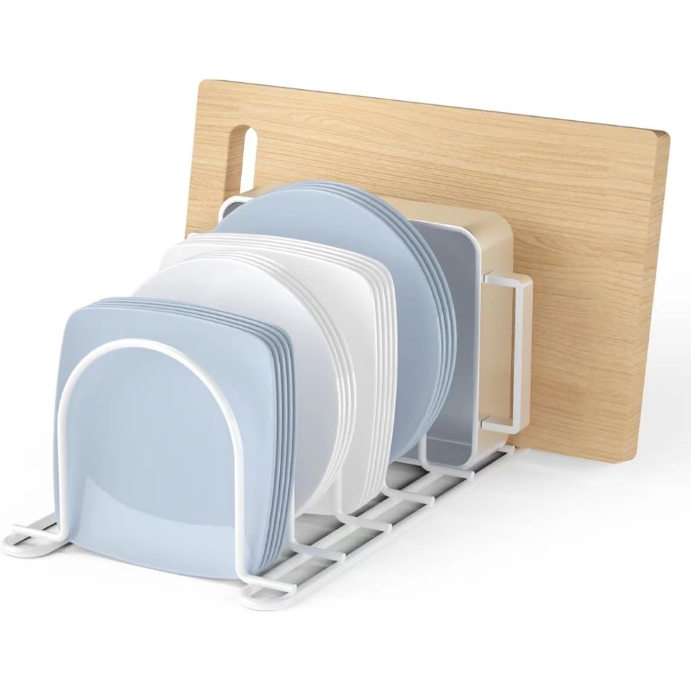 Vertikaler Tellerorganizer für – Kitchen Cabinet Baking Sheet Organizer Bewertung und Preis