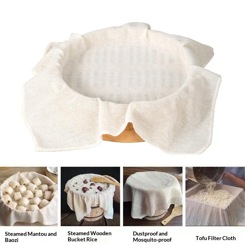 3 Stück Runde Reine Baumwoll-D – Kitchen Baking Cloth Bewertung und Preis