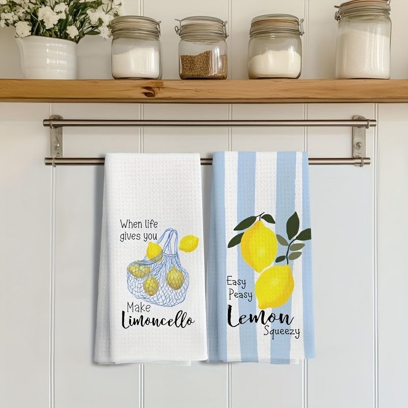 2 Stück, Zitronen-Mesh-Küchent – Kitchen Baking Cloth Bewertung und Preis