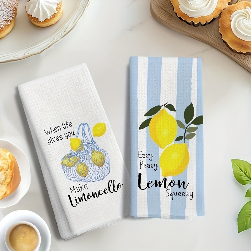 2 Stück, Zitronen-Mesh-Küchent – Kitchen Baking Cloth Bewertung und Preis