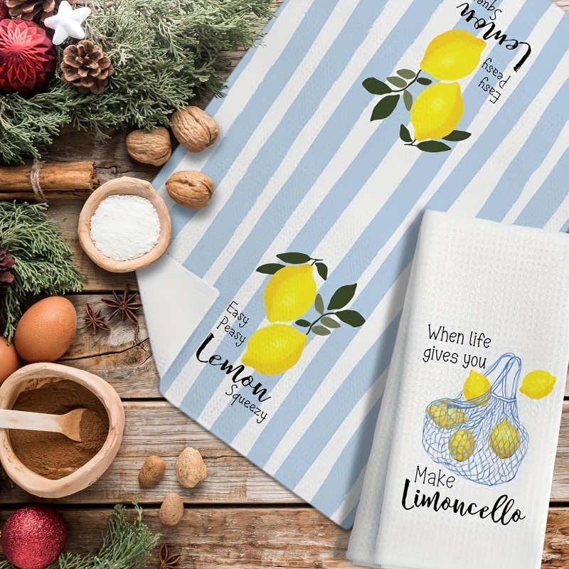2 Stück, Zitronen-Mesh-Küchent – Kitchen Baking Cloth Bewertung und Preis