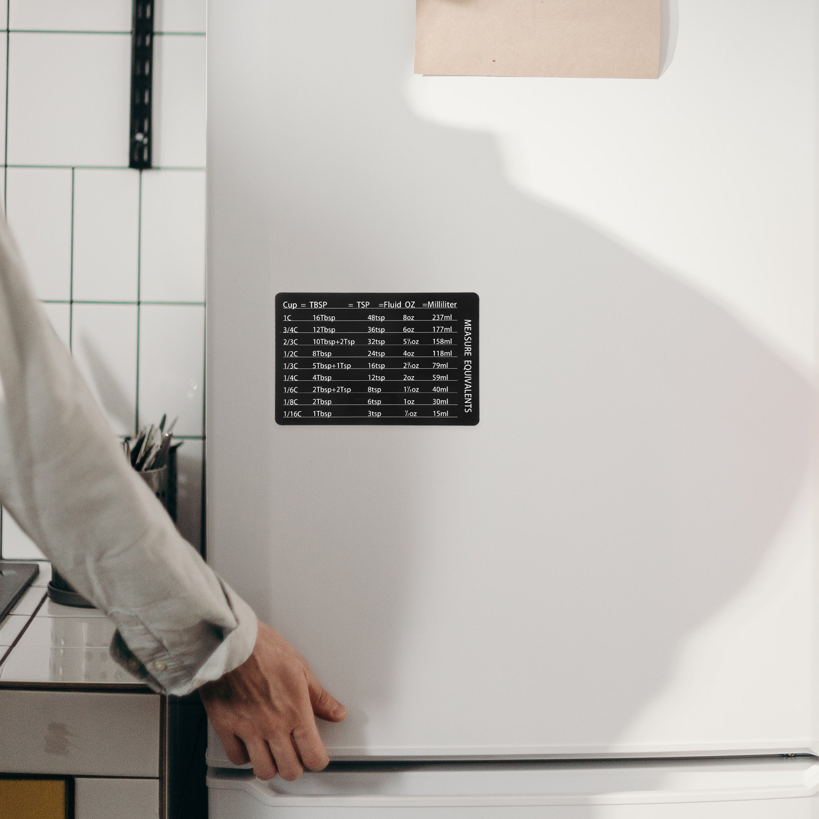 Gravierte magnetische Maßumrec – Kitchen Baking Conversion Chart Bewertung und Preis
