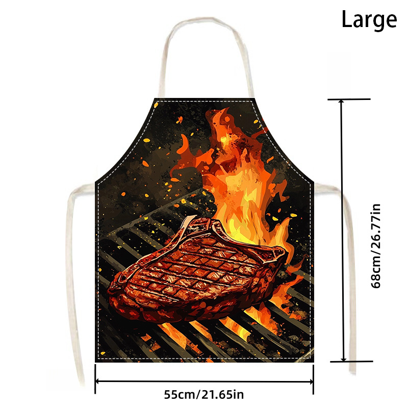 1 Stück BBQ-Steak-Schürze mit  – Kitchen Baking Ideas Bewertung und Preis
