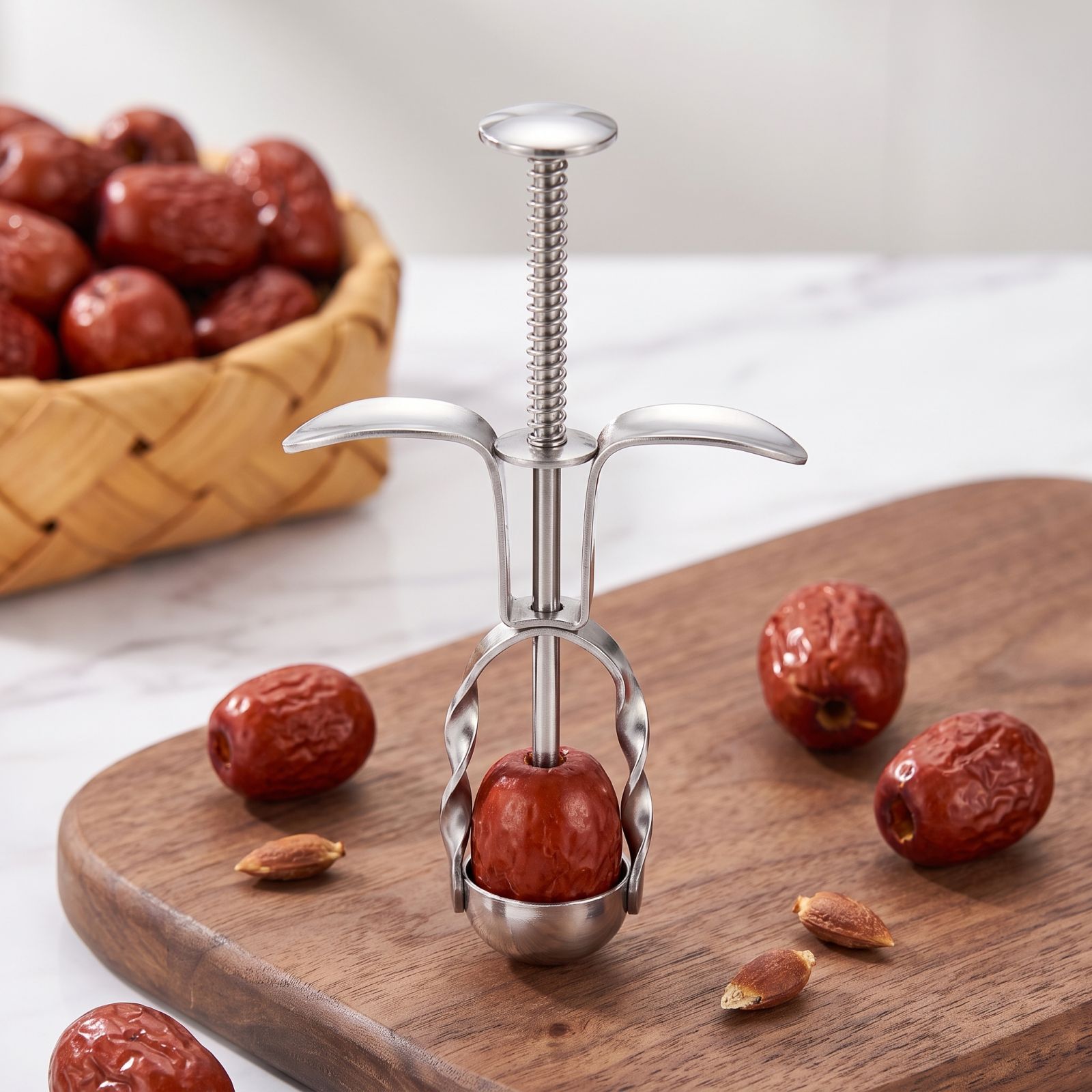 Edelstahl-Dattelentkerner für  – Kitchen And Baking Tools Bewertung und Preis