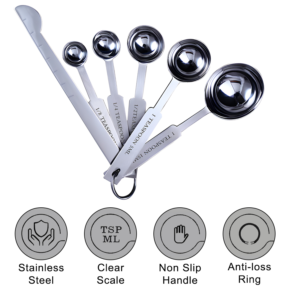 Stapelbare Messbecher und Löff – Kitchen Baking Store Bewertung und Preis