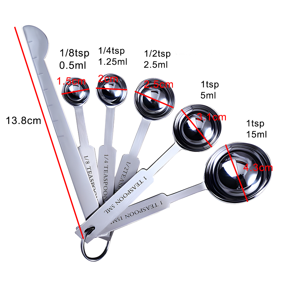Stapelbare Messbecher und Löff – Kitchen Baking Store Bewertung und Preis