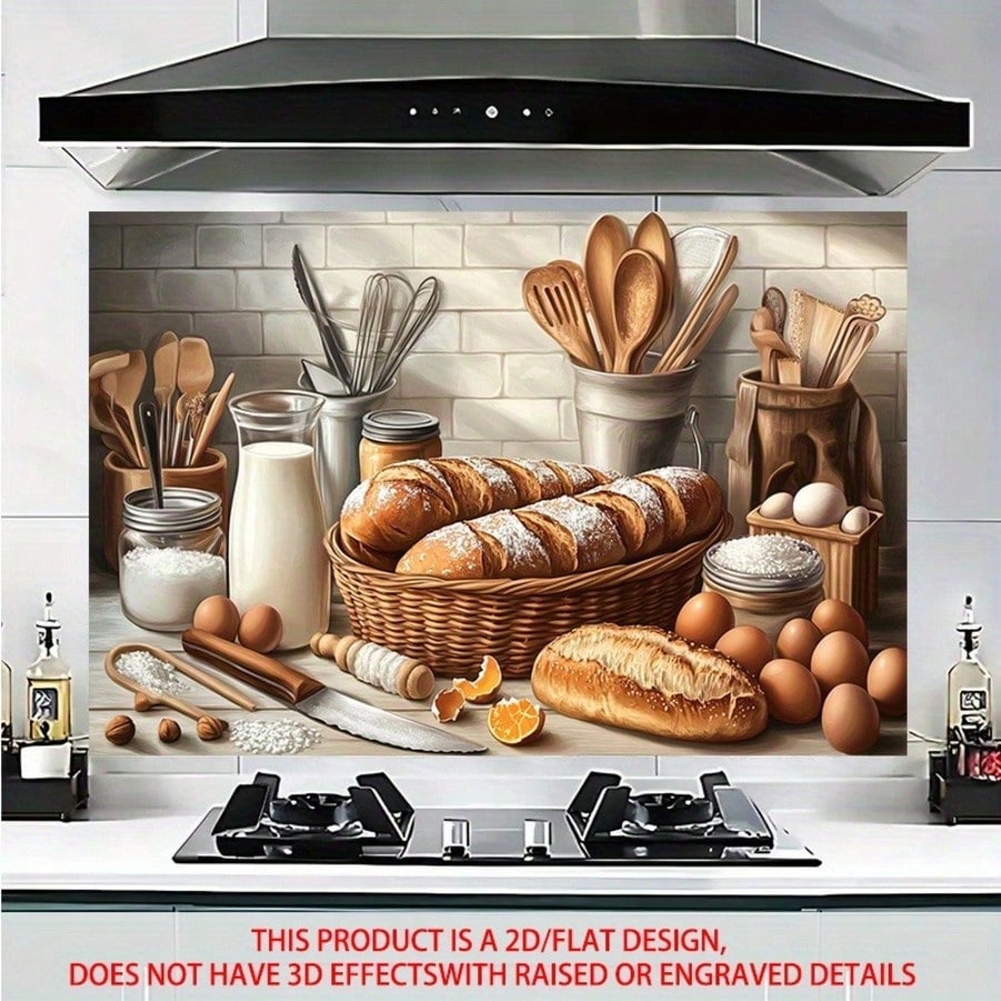 2D Selbstklebende PVC-Wandaufk – Kitchen Baking Cabinet Bewertung und Preis