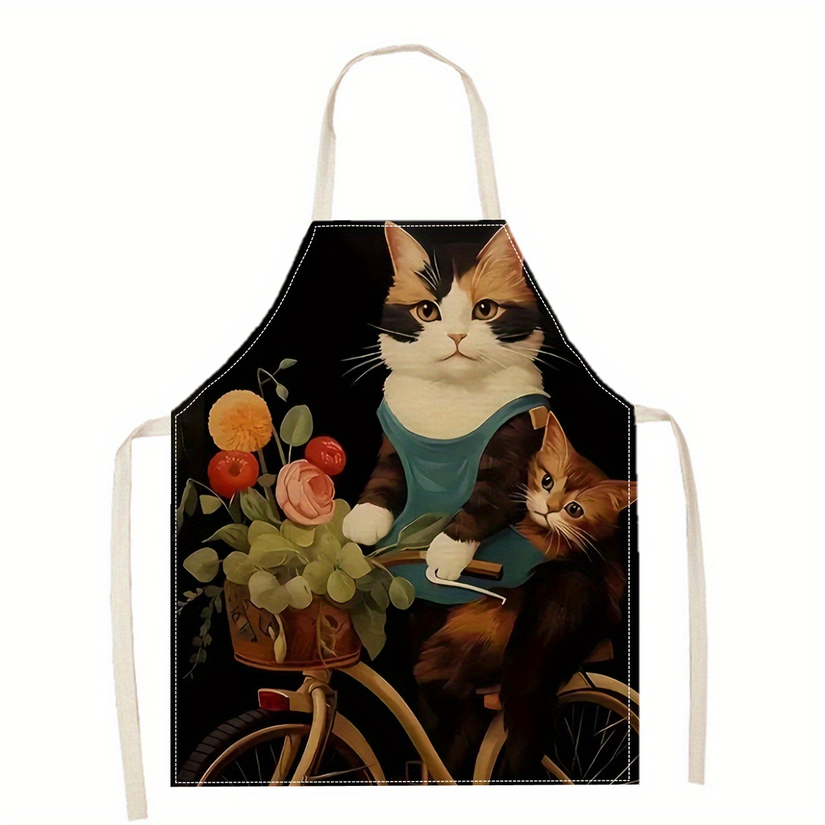 Leinen-Schürze mit Lustigem Ka – Kitchen Baking Ideas Bewertung und Preis