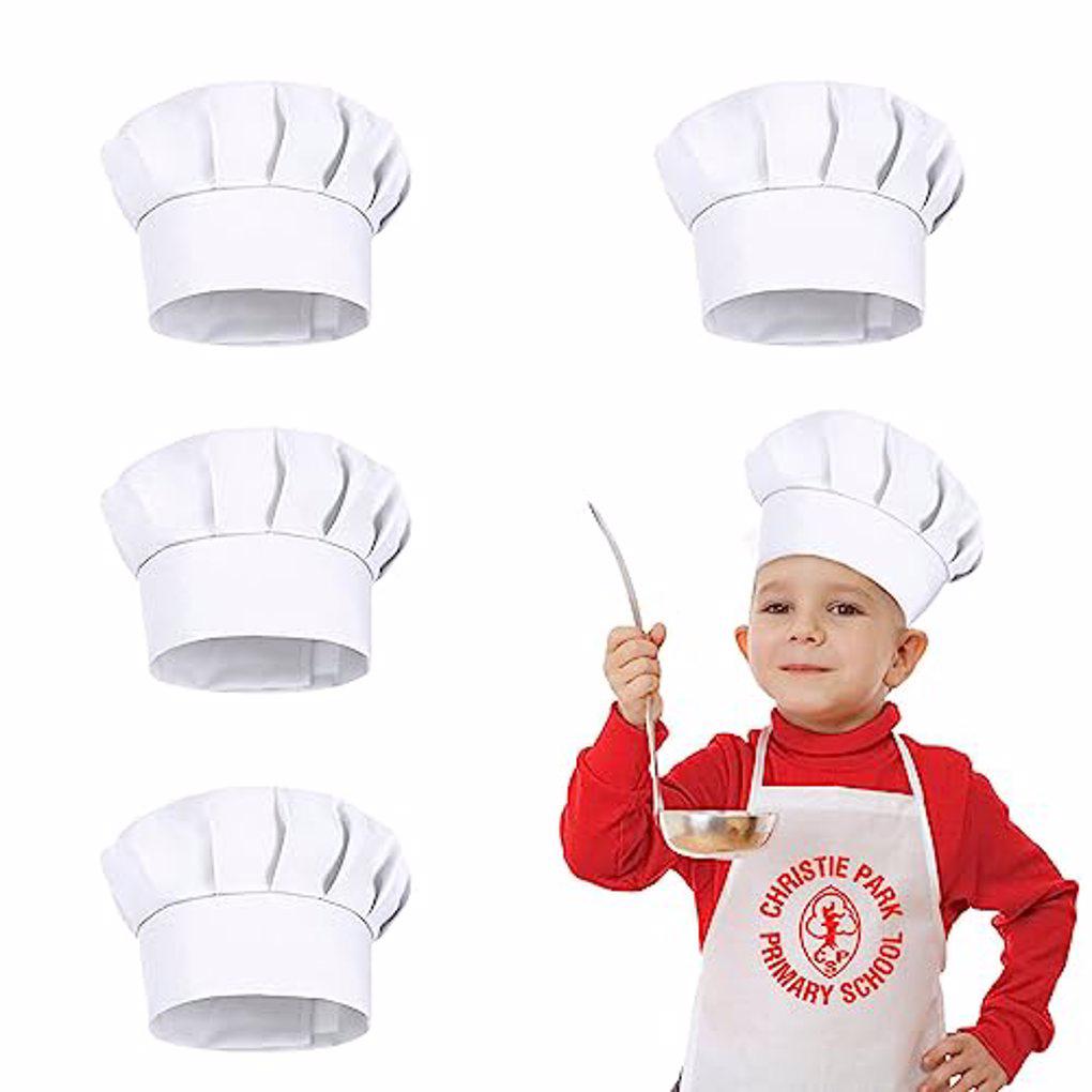 4er-Set Weiße Party-Kochmützen – Kitchen Baking Store Bewertung und Preis